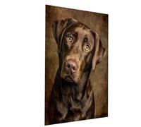 Peinture Numero Adulte, Coloriage par Numero Adulte Chien, Animal Kit Peinture avec Toile 100 x 150 CM Pinceaux Peinture Acrylique Set, DIY Couleur Paint by Numbers pour Decoration Maison Model-04590
