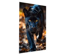Peinture Numero Adulte, Coloriage par Numero Adulte Léopard, Animal Kit Peinture avec Toile 60 x 80 cm Pinceaux Peinture Acrylique Set, DIY Couleur Paint by Numbers pour Decoration Maison Model-07971