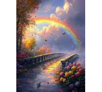 Peinture Numero Adulte, Coloriage Par Numero Adulte, Loisirs Créatifs Adultes Débutants, Kit de Peinture à L'huile sur Toile, Idée Cadeau Créatif pour Madame 30x60cm (Sans Cadre) coloré Fleurs U-18