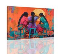 Peinture Numero Adulte Coucher de soleil Peinture par Numero Adultes avec Cadre 80x100cm,Paysage Paint by Numbers Kits DIY Oil Paintings avec Acrylique et 3 Pinceaux,Loisir Creatif Cadeau Femme,kk-812