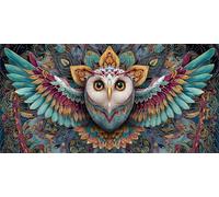 Peinture Numero Adulte Coucher de soleil Peinture par Numero Enfant Océan, Bricolage Loisirs Créatifs Adultes, Acryliques Oil Paintings avec 3 Pinceaux pour Decoration Murale Maison, 60x120cm-fu469u