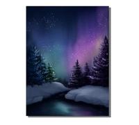 Peinture Numero Adulte Couleur, DIY Peinture par Numero Adulte Kit Creatif Enfant ou débutants, avec 3 Pinceaux e 36 Acrylique pigmentée, Décoration Maison Cadeau Femme Paysage 60 x 80 cm ZBSWK838