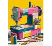 Peinture Numero Adulte Couleur, DIY Peinture par Numero pour Decoration Maison, Activite Manuelle Adulte Débutants, Machine Paint by Numbers Kits avec Pinceaux et Pigment Acryliques, 100x135cm K-3281