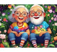 Peinture Numero Adulte, Couple Fleur Peinture par Numéros pour Adultes Débutants, Activité Manuelle Enfant, Coloriage par Numero, Loisir Creatif Adulte, la Décoration de la Maison Cadeau 90x120cm H365