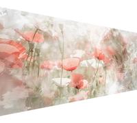 Peinture Numero Adulte Dessin Animé Peinture au Numero Loisirs Créatifs Adultes Peinture par Numero Sans Cadre avec Pinceaux et Acryliques DIY Peintures Kits, Décoration Murale (70x140cm, Fleur) 9-7