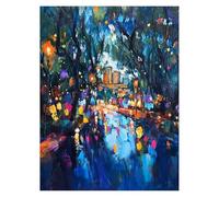 Peinture Numero Adulte FigureArt Coloriage par Numero Adulte Abstrait, Activité Manuelle Enfant avec Peinture Acrylique y Pinceaux Toiles 135x100 cm, DIY Paint by Numbers, Decoration Maison model-6332