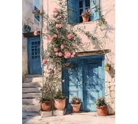 Peinture Numero Adulte Fleur Paint by Numbers 100x130cm Coloriage Adulte Numéroté Maison DIY Kit Creatif Adultes Peinture Toile Peintures Acrylique pour Décoration Maison Cadeau, Sans Cadree S-216