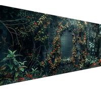 Peinture Numero Adulte Fleur Peinture Numero Arbre Paint by Numbers Kits avec Pinceaux Peintures Acryliques Toile Coloree Kits Loisirs Créatifs Adultes, Decoration Chambre, Cadeau Femme 30x60cm j5-36Q