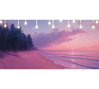 Peinture Numero Adulte Forêt Peinture Numero Enfant Mer DIY Kits de Peinture au Numéro 45X90cm avec Pinceaux et Acryliques, Sans Cadre, Activité Manuelle Adulte, Décoration Halloween Cadeau L6-1605