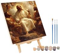 Peinture Numero Adulte Homme Peinture Numero Nuage, DIY Canevas Kit Complet Adulte, Loisirs Créatifs Adultes, Paint by Numbers Kit avec Pinceaux, Décoration Maison, Cadeau Femme 30x40cm P-6283