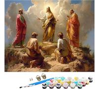 Peinture Numero Adulte Homme Peinture par Numero Adulte Nuage, DIY Loisirs Créatifs Adultes, Paint by Numbers avec Acrylique et Pinceaux pour Débutants, Decoration Maison, Cadeau Femme 50x65cm G-2875