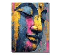 Peinture Numero Adulte Kits Zen, Peinture par Numero Adultes ou Enfant Paysage, DIY Loisirs Créatifs d'art, avec Pinceaux et Acryliques, pour Décoration Maison Cadeau Femme 50 x 70 cm KSWWK576