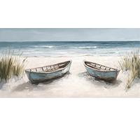 Peinture Numero Adulte Le bateau, La mer Peinture Par NuméRos Enfants, Kit Complet DIY Avec Toile, Peinture Acrylique & Pinceaux, Activité Manuelle Adulte La DéTente, IdéAl Cadeau Femme 50x100cm U-110