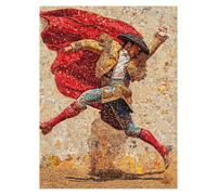 Peinture Numero Adulte Matador, Toile Peinture Numero Enfant Débutants Homme, Canevas Kit Complet Adulte 80x60cm Avec Pinceaux et Acrylique,DIY Paint by Numbers pour Tableau Decoration Murale LSJ-4380