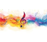 Peinture Numero Adulte Musique Peinture Numero Enfant Partition Pour Piano DIY Kits de Peinture au Numéro 45X90cm avec Pinceaux et Acryliques, Activité Manuelle Adulte, Décoration Halloween L6-1563