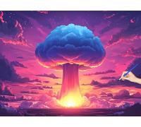 Peinture Numero Adulte Nature Peinture par Numero Adulte Nuage Paint by Numbers Activité Manuelle, Bricolage Coloriage Tableau a Peindre Kit for Tableau Decoration Murale Cadeau Femme 120x90cm U-62