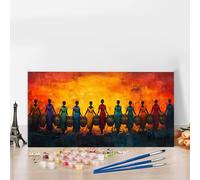 Peinture Numero Adulte Nordique, Kits de Peinture au Numéro 100x200cm Activité Manuelle Kit Numéro d'art Complet Creatif Bricolage Adulte Painting by Numbers Chambre Décoration Murale, Cadeaux G8-386