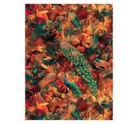 Peinture Numero Adulte Paon Toile Peinture Numero Enfant Abstrait Activité Manuelle Adulte Wall Art Supplies 30 x 40 CM, DIY Couleur Paint by Numbers pour Cadeau Femme Decoration Murale model-6596