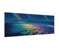 Peinture Numero Adulte paysage Peinture Numero Enfant, Activités Manuelles Adultes, Grand Kit Creatif Adulte avec Acrylique et Pinceaux, DIY aurore Paint by Numbers, Décor Murale 50x100cm 02w-365