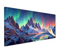 Peinture Numero Adulte Paysage Peinture Numero Enfant Aurore 180x70cm Paint by Numbers Activité Manuelle Adulte Kits, Cheerful Painting Tableau a Peindre Cadeau Femme Tableau Decoration Murale V-19