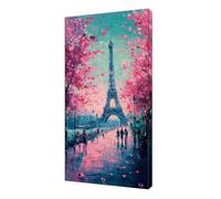 Peinture Numero Adulte, Peinture Numero Printemps Architecture, Coloriage Par Numéro Adultes, Paint by Numbers Kit Loisirs Créatifs Adultes, Decoration Chambre Murale Cadeau 40x80cm (Sans Cadre) FZ868