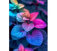 Peinture Numero Adulte, Peinture par Numero Adulte Fleur, Couleur Kit de Loisir Créatif Enfant DIY Numéro d'Art Complet avec Pinceaux et Acryliques Paint by Numbers, Decoration Maison 80x120 cm O-7758