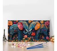 Peinture Numero Adulte Rétro, Kits de Peinture au Numéro 100x200 cm Activité Manuelle Kit Numéro d'art Complet Creatif Bricolage Adulte Painting by Numbers Chambre Décoration Murale, Cadeaux G8-588