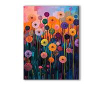 Peinture Numero Adulte Rêve, Peinture Numero Adulte avec Cadre 45x60cm, 5D DIY Pissenlit Paint by Numbers avec 3 Pinceaux et Peintures Acryliques, Loisirs Créatifs Adultes Decoration Murale 0R-569