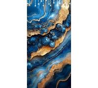 Peinture Numero Adulte Rivière Paint by Numbers for Adults Abstrait DIY Peinture Acrylique pour Enfants et Débutants 90X160cm avec Peintures et Pinceaux, Sans Cadre, Cadeau Décoration Halloween P0-203