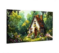 Peinture Numero Adulte Rural, Peinture par Numero Adulte Enfant, Paint by Numbers Kit Peintures et Pinceaux, Débutants Facile sur Toile 90x40cm pour Decoration Chambre, Cadeau Femme,(Paysage) Z-53