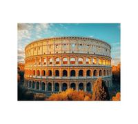 Peinture Numero Adulte, Toile Peinture Numero Enfant Arène, Coloriage Numerote avec Acrylique et Pinceau Toile Rome 55x40cm, Activité Manuelle Adulte pour Tableau Decoration Murale Cadeau LZYH-9004