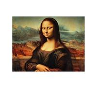Peinture Numero Adulte, Toile Peinture Numero Enfant Femme, Coloriage Numerote avec Acrylique et Pinceau Toile La Joconde 40x30 CM, Activité Manuelle Adulte pour Tableau Decoration Murale LZYH-8080