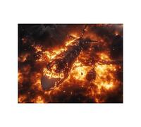 Peinture Numero Adulte, Toile Peinture Numero Enfant Guerre, Coloriage Numerote avec Acrylique et Pinceau Toile Avion 135 x 100cm, Activité Manuelle Adulte pour Tableau Decoration Murale LZYH-6666