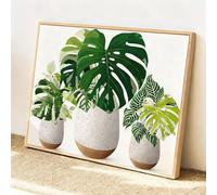 Peinture Numero Adulte Usine Feuille Peinture Kits de Loisirs Créatifs Adultes Enfant, Bricolage Acryliques Peintures Kits, Creatif Toile Peinture, Halloween Noel Decoration Maison 80x60cm Q-o-572