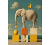 Peinture Numero Enfant Animal Peinture par Numero Fruit Paint by Numbers, Loisir Creatif Adulte DIY Kit Creatif Adulte Canevas Painting pour Décoration Murale, Cadeau Femme Avec Cadre 30x40cm 7-5D90