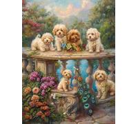 Peinture Numero Enfant Chat Peinture par Numero Fleur Paint by Numbers, Loisir Creatif Adulte DIY Kit Creatif Adulte Canevas Painting pour Décoration Murale, Cadeau Femme Avec Cadre 40x50cm U-4393