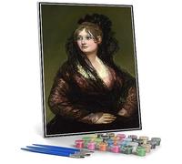Peinture numéro pour adultes dona Isabel de porcel Peinture par Francisco Goya DIY Peinture à l'huile par numéros Kits