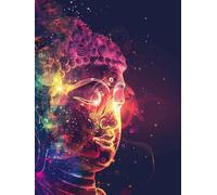 Peinture Numero Zen coloré Coloriage par Numero Adulte, Kits de Peinture au Numéro d'art, Loisirs Créatifs Adultes, DIY Paint by Numbers Acrylique Facile Sur Toile 100x135cm, Décoration Murale J8-890