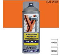Peinture Orange Brillant Ral2008 400ml