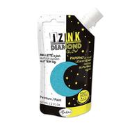 Peinture Pailletée Phosphorescente Izink Diamond Glow 60 Ml Rose