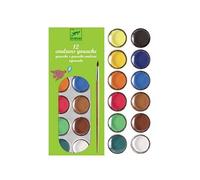 Peinture - palette de 12 couleurs gouache
