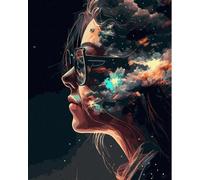 Peinture par les chiffres - Intelligence artificielle 40x50