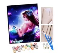 Peinture par Numéro Adulte Fille de style chinois Opéra de Pékin 012 40x50cm Bricolage Tableau Peindre par Nombre pour Jouets à peindre, cadeaux peints à la mainHome Decor Avec cadre