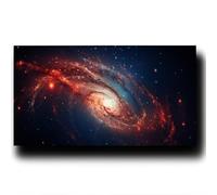 Peinture par Numero Adulte, Galaxie Peinture à l'huile par Numéros sur Toile Artisanat avec Pinceaux peinture Acrylique, Adulte Univers Tableau Decoration Murale, Coffret Cadeau Femme 20X40cm 1-8-5