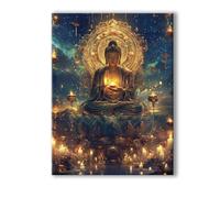 Peinture par Numero Adulte Rêve, DIY Zen Peinture Numero Enfant avec Cadre, Paint by Numbers avec Acrylique et 3 Pinceaux pour Débutants Facile sur Toile 60x90cm, Décoration Maison Cadeau 0R-508