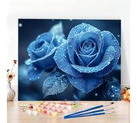 Peinture par Numero Adulte Rose Peinture Numero Usine Diamond Painting, DIY Creatif Toile 120x90cm Numéro d'art Complet Painting by Numbers pour Chambre Décoration Murale, Sans Cadre, Cadeau W6-198