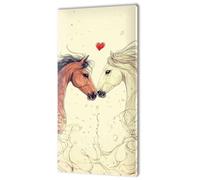 Peinture par Numéro Animal Cheval Peinture Enfant, Activité Manuelle Adulte, avec Pinceaux et Avancé Acryliques Bricolage kit Peintures, Coloriage Numerote Adulte, kit Toile Infroissable 40x80cm w-241