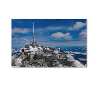 Peinture par numéro enfant adulte Peinture de Bricolage，Observatoire du Pic du midi de Bigorre, France，Wall Art Picture Peinture Acrylique pour la décoration de la Maison（30x40cm）11.8x15.7 pouces-B93