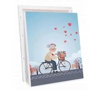 Peinture par Numéro pour Adulte Enfant, Couple de personnes âgées Peinture Numero Adulte Amour Paint by Numbers Kit pour Débutants, DIY Loisirs Créatifs Adultes Ldéal Comme Cadeau Noël 30x40 cm h-3653