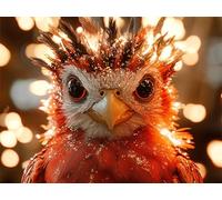 Peinture par Numéro Rêve Oiseau, Peinture par Numero Adulte, Avec Pinceaux, Dessin de Pigment Acrylique, Activité Manuelle Adulte, Décoration Lntérieure, Cadeau Femme 70x90cm (sans Cadre) s0ji-362